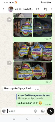 Testimonial Papan Bunga banjaran wetan