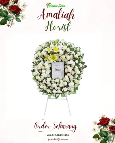 Krans Bunga Duka Cita banjaran wetan